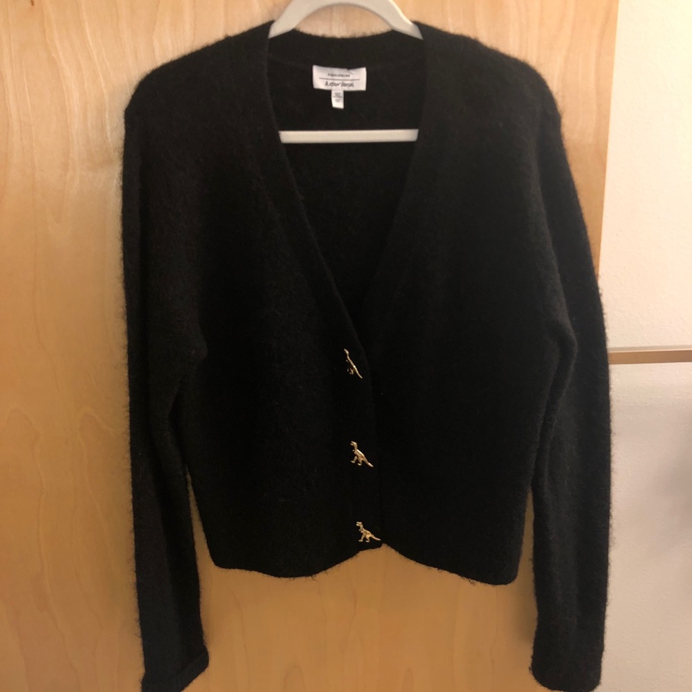 Little dinosaurs buttons women too long sleeves